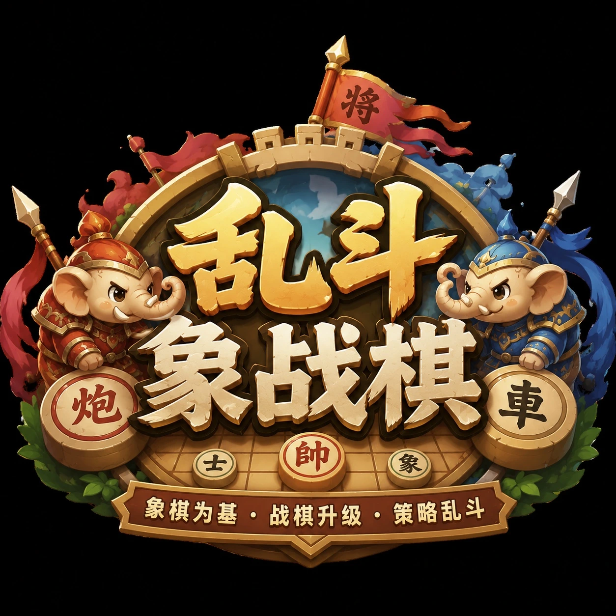乱斗象战棋 标志